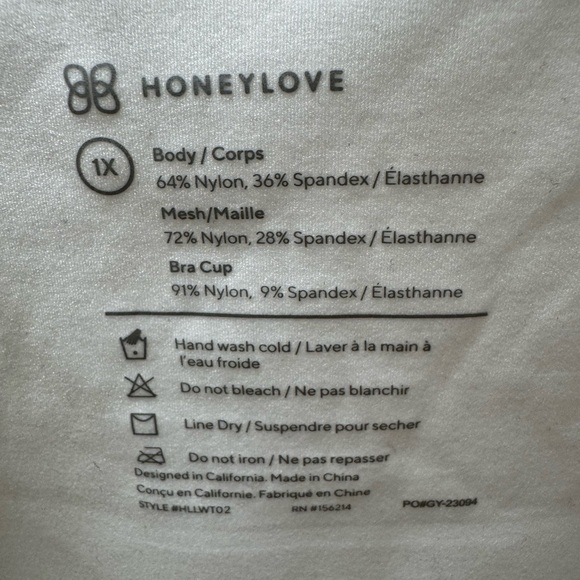 Honeylove 1X LiftWear Tank, Astral - Picture 4 of 5